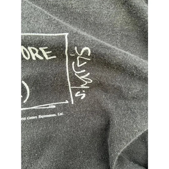 Vintage 1990 Fruit of the Loom cotton expressions T-Shirt - Size L single stitch - Picture 4 of 11